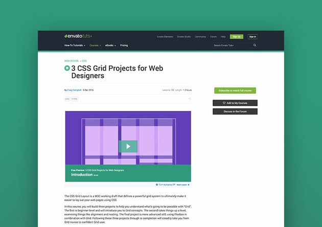 5 Quick Resources for Mastering CSS Grid Layout | Envato Tuts+